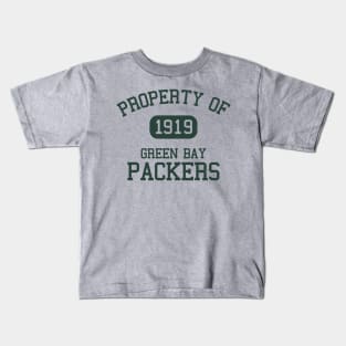 Property of Green Bay Packers Kids T-Shirt